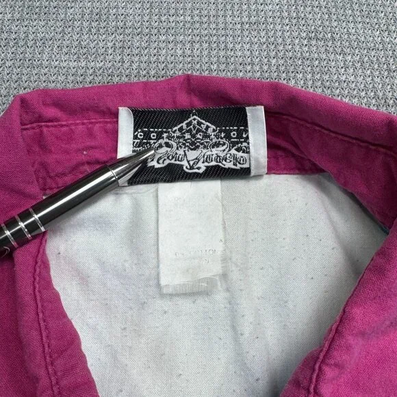 Vintage The San Angelo Collection 80s Western Shirt Mens 48 Multicolor Cotton - Picture 9 of 15